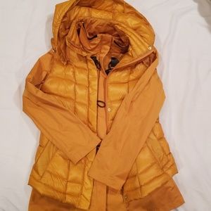 Jacket with vest set